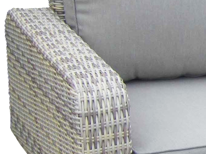 EN INVENTAIRE !!! Ensemble sectionnel patio extérieur Cape Cod gris pâle modulaire