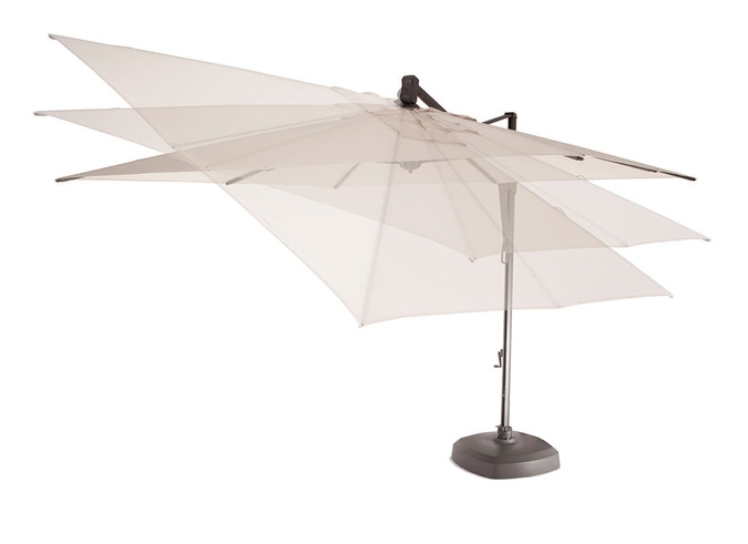 Parasol de jardin rectangulaire Bleu Cobalt 10 x 13 pieds Treasure Garden