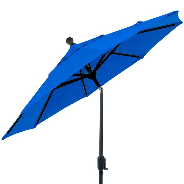 Parasol de jardin Blue Cobalte 11 pieds octogonal Treasure Garden