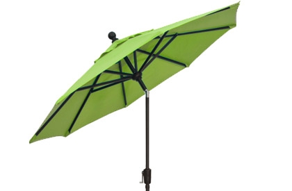 Parasol patio Vert Kiwi 9 pieds de qualité haut de gamme de marque Treasure Garden