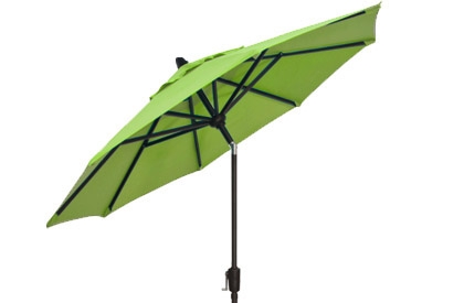 Parasol de jardin vert lime Kiwi 11 pieds octogonal Treasure Garden