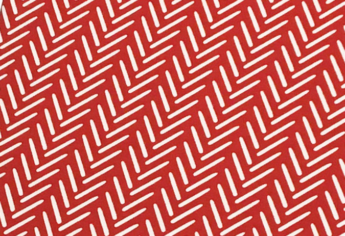 Red Cheveron pattern 18