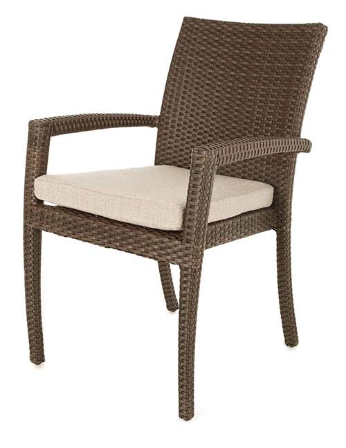 Chaise de patio ou jardin extérieur Tecla